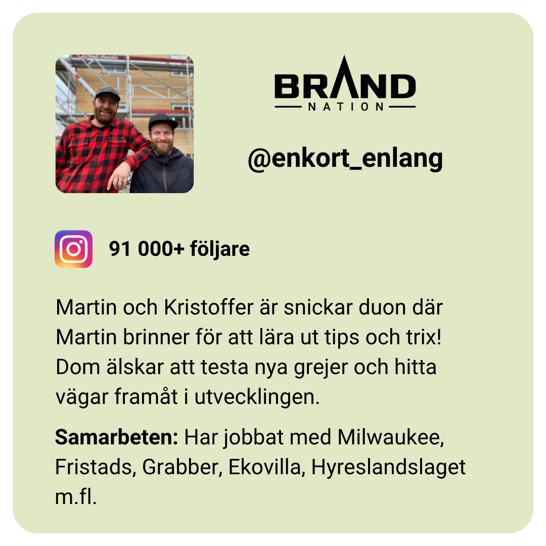 Till Hemsidan (alla influencers)